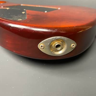 Ibanez EX370FM 1991 Transparent Amber Sunburst Flame Maple MIK w/ Hard Case image 17