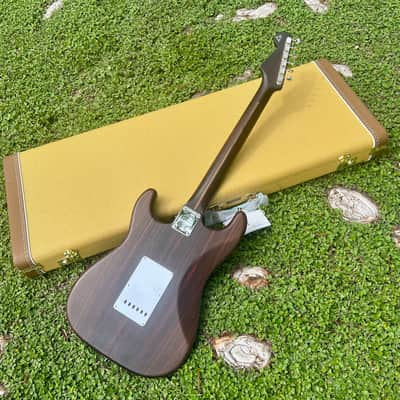 Fender Custom Shop Master Built 56 ROSEWOOD STRAT NOS MBPW 2022 - Solid Rosewood image 6
