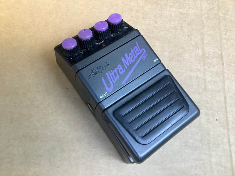 Aria ultra rare Ultra Metal U -1 version distortion pedal image 1