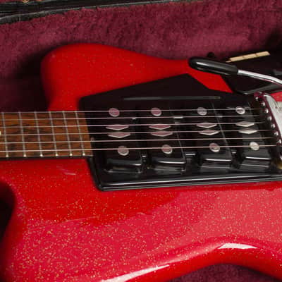 Wandre Noble "Powertone" Semi-Hollow Body Electric Guitar, c. 1964, ser. #680, black hard shell case. image 14