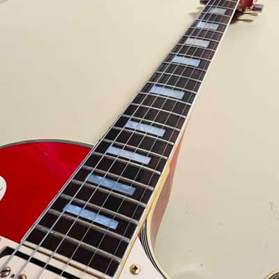 Greco EG-600PR MIJ 1979 "Ace Frehley"- Cherry Sunburst 3PU Les Paul Custom image 7