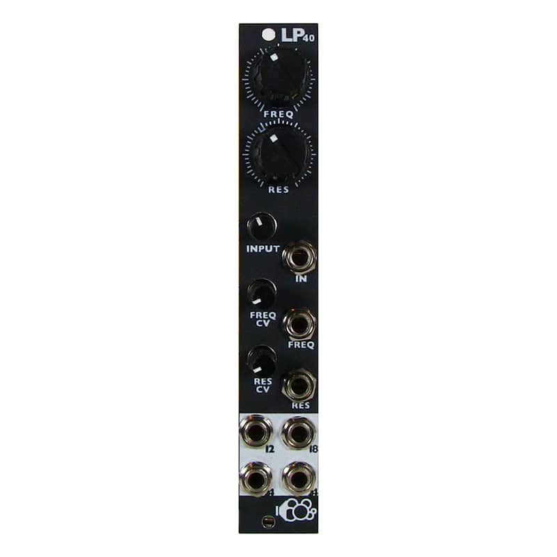 Bubblesound LP40 Eurorack Filter Module (Black) image 1