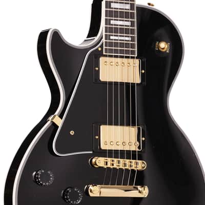 Gibson Custom Shop Les Paul Custom Left-Handed Ebony image 6