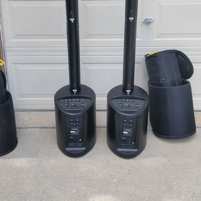 A pair of LD Systems MAUI5 800w All-in-One PA System with Bluetooth 2020s - Black w/ Bags and Covers image 4