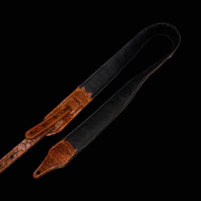 Carlino Tan scale leather crystal strap 2026 - Tan image 5