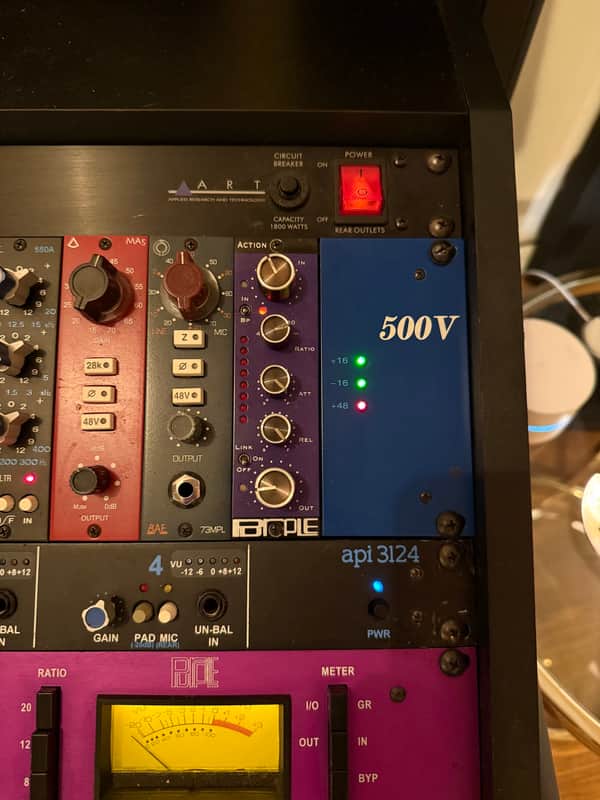 Purple Audio Action 500 Series FET Compressor Module 2010s - | Reverb