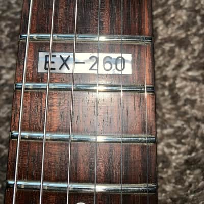 ESP LTD EX-260 Black electric guitar image 5