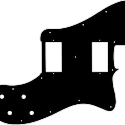 WD Custom Pickguard For Fender 2013-Present Chris Shiflett Telecaster Deluxe #03 Black/White/Black