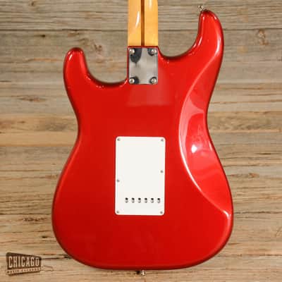 Fender Stratocaster MIM 50's Lacquer Candy Apple Red USED (s965) image 3