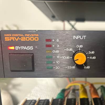 Roland SRV-2000 MIDI Digital Reverb 1985 - 1989 - Black