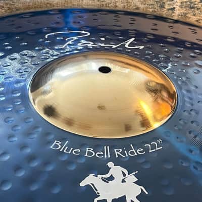 Paiste Signature STEWART COPELAND BLUE BELL Ride 22” The Rhythmatist! 3514 g CLEAN! Don’t Pay $820 image 5