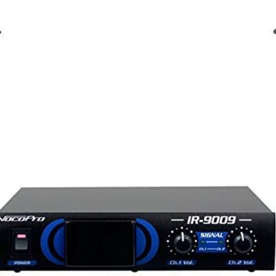 VocoPro Infrared Dual Wireless Microphone System, Black, IR-9009-2 (IR90092) image 1