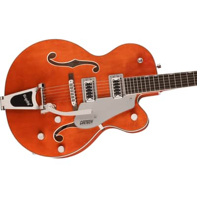Gretsch G5420T Electromatic Classic Hollow Body Singlecut Bigsby Orange Stain - Semi Acoustic Guitar image 4