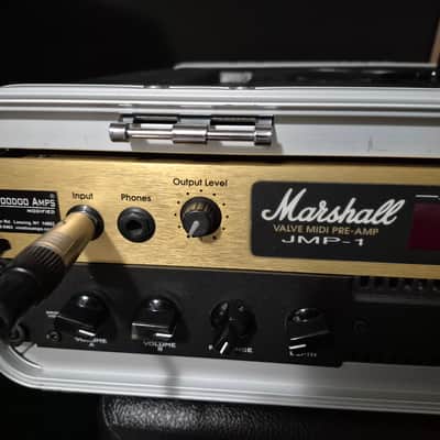 MARSHALL JMP-1 VALVE MIDI PREAMP MODDED 90's - Gold and Black image 3