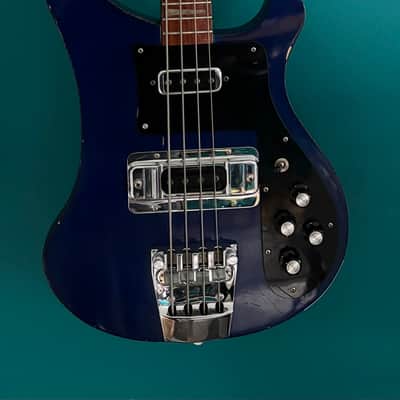 Rickenbacker 4003 1990 - Midnight Blue Bass Guitar w/ HSC - Excellent player. image 9