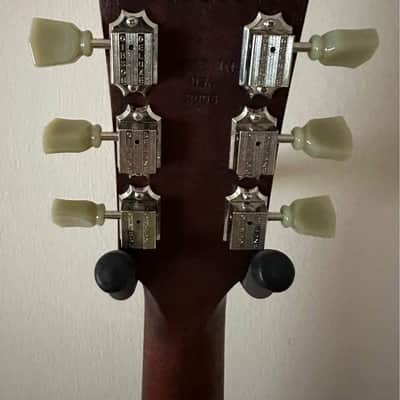 Upgraded 2008 Gibson Les Paul Studio Worn Brown with hardshell case image 3