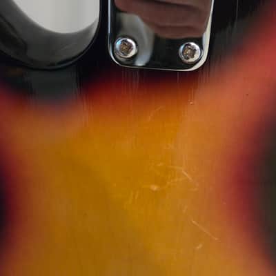 Hondo Telecaster Bass  Maxon pickup 1978 Sunburst image 6