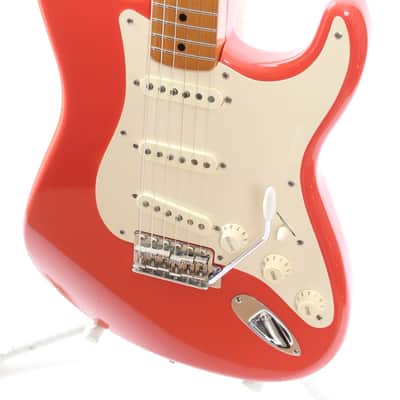 2009 Fender Stratocaster Classic 50s fiesta red image 3
