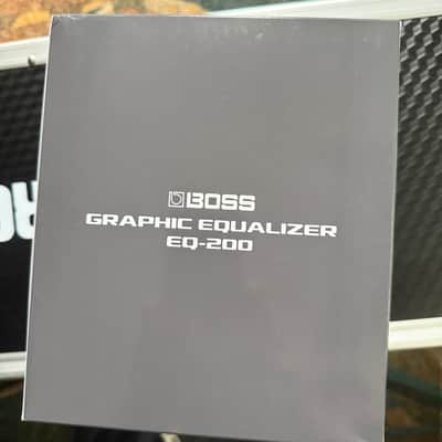 Boss EQ-200 Equalizer 2019 - Present - Black image 2