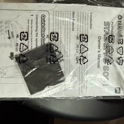 Yamaha StagePas 600i Portable PA System 2010s - Black image 6