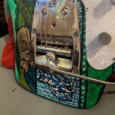 Tonika - Soviet guitar with significant mods image 3