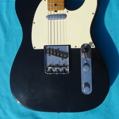 Fender Telecaster 1974 Black Maple Neck Ash Body image 3