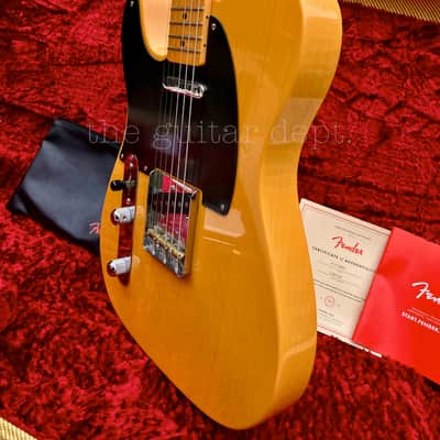 ♚RARE♚CLEAN♚2019 FENDER American '50's Original TELECASTER♚LEFT HANDED♚7.3 LBS !♚ FAT NECK LEFTY ! image 10