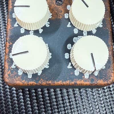KarDian  CH-13 Overdrive-Distortion, OPEN BOX,  Chloroform, Sound Transplant Custom Build Series , 2024, Black-Brown-White Graphics image 13