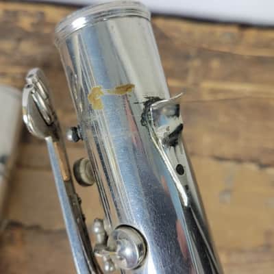 1895 C.G. Conn Double Wall Wonder Clarinet nickel - First year of production image 12