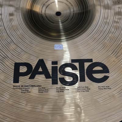 Paiste 22" Signature Power Ride 3756 grams 1999 image 6