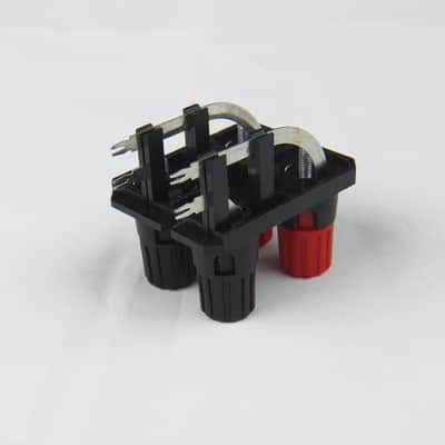 4 positions Audio Speaker Input Terminal Connector, Banana Plug 4mm Socket, WP4-10A image 3