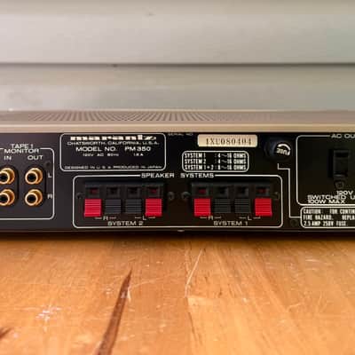 Vintage Marantz Silver Series Stereo System: PM350 + ST450 + SD3510 image 9