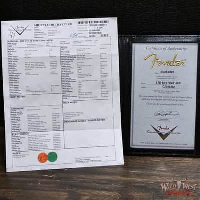 Fender Custom Shop Limited Edition 1968 Stratocaster Maple Neck Journeyman Relic Aged Charcoal Frost Metallic 7.95 lbs image 14