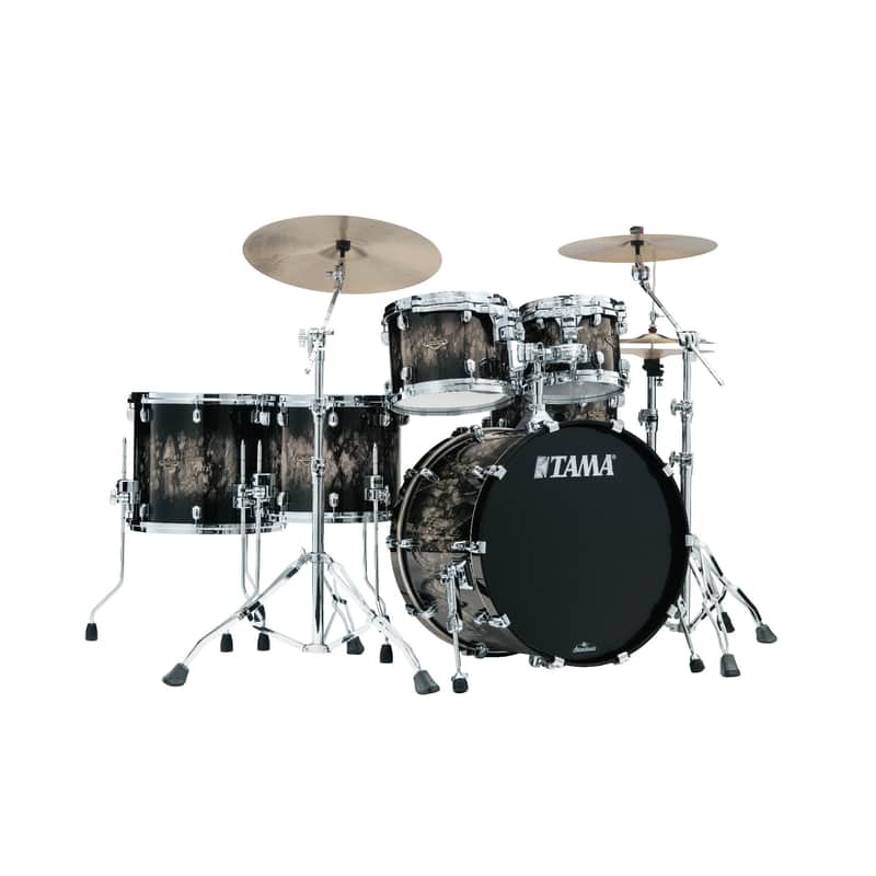 TAMA Starclassic Walnut/Birch 5-Piece Drum Set Shell Pack with 22-Inch Bass Drum image 1