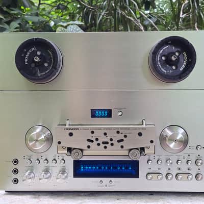 Pioneer RT-909 Low Hours Gem! 1/4" Pro Serviced Open Reel Tape Deck IOBox, Video image 1