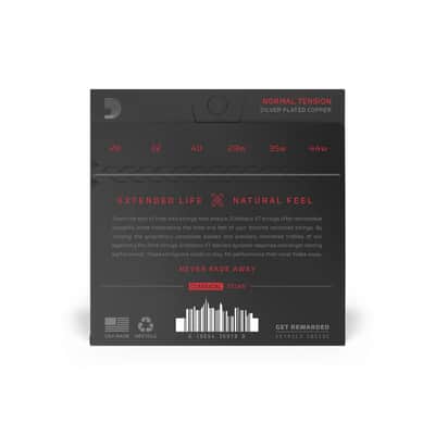 D'Addario XTC45 XT Silver-plated Copper Classical Guitar Strings - Normal Tension image 2