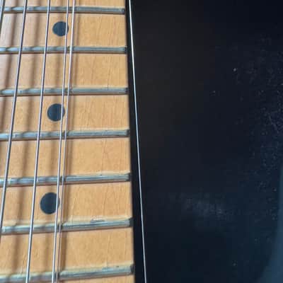 Fender Sub-Sonic Baritone Stratocaster American HSS Black - 2001 image 6
