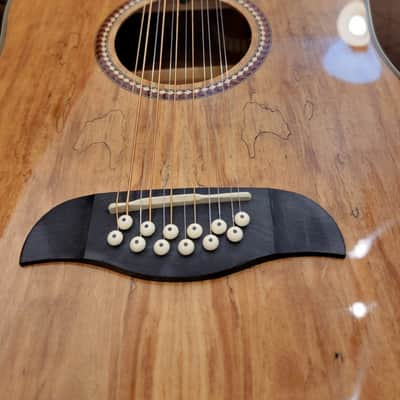 Oscar Schmidt OD312CESM Dreadnought Cutaway Style Mahogany Neck 12-String Acoustic-Electric Guitar image 18