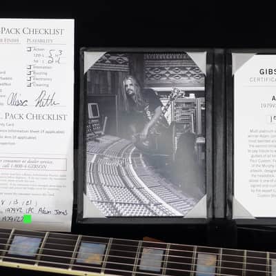 CASE QUEEN! 2021 Gibson Adam Jones 1979 V2 1979V2 Les Paul Custom Silverburst Aged & Signed Electric Guitar image 2