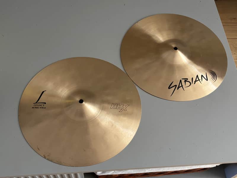 Sabian 14" Dave Wekl HHX Legacy Hi-Hat Cymbals (Pair) 2011 - Present - Brilliant image 1