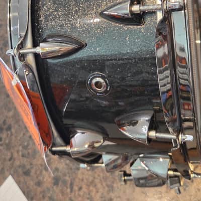O.C.D.P Orange County Drums & Percussion 14x6 Snare Drum - Black Sparkle image 10