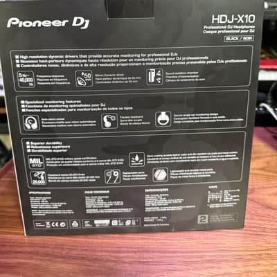 Pioneer HDJ-X10-K Professional DJ Headphones 2010s - Black image 11