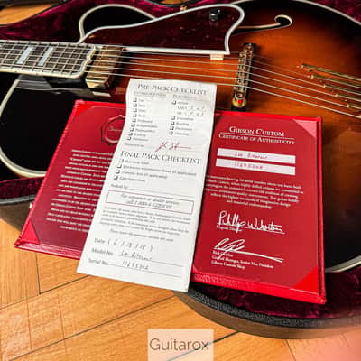 2015 Gibson L 5 Lee Ritenour Signature Custom Shop image 19