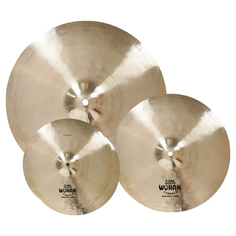 Wuhan WU457 14" / 16" / 20" Cymbal Pack image 1