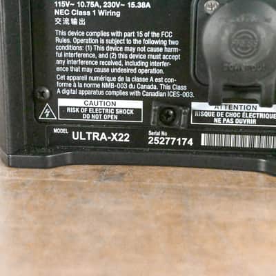 Meyer Sound Ultra-X22 Narrow Coverage Speaker (PAIR) w/ 3M Digital Input CG010QZ image 9