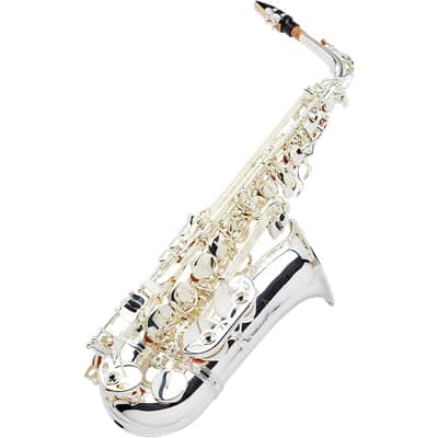 Allora AAS-550 Paris Series Alto Saxophone Regular Silver Plated image 8