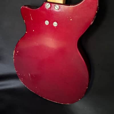 Premier Multivox Royalist Guitar - Maple Neck, Original Finish - Well Padded Gig Bag - 1962 image 8