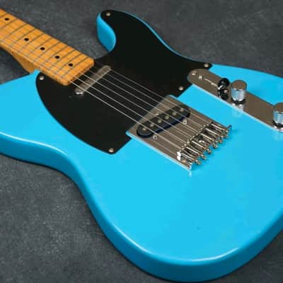 Fender "Squier Series" Standard Telecaster with Maple Fretboard 1993 - Pacific Blue image 3