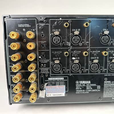 Yamaha Aventage MX-A5000 11-Channel Power Amplifier (As-Is, Repair Or Parts) image 12