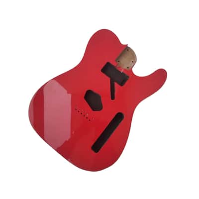 Red Alder Telecaster Tele Style Guitar Body image 2